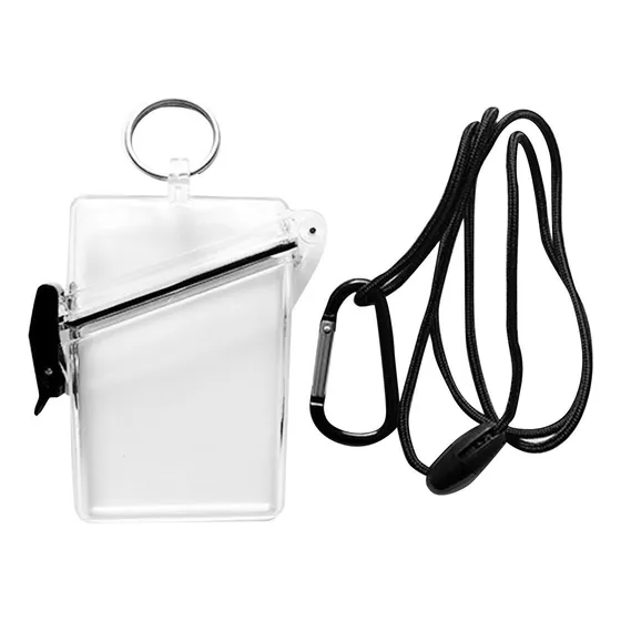 Porta-crachá De Identificação À Prova D\'água,