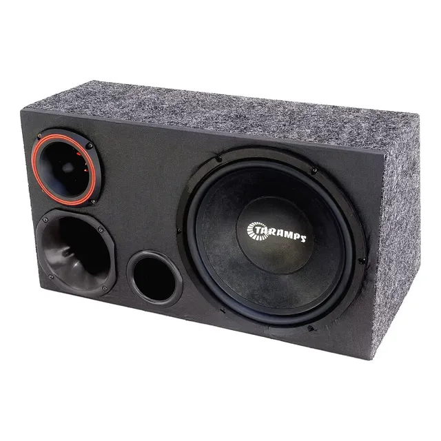 Caja Subwoofer Trio Potencia Soundigital O Taramps No Jbl