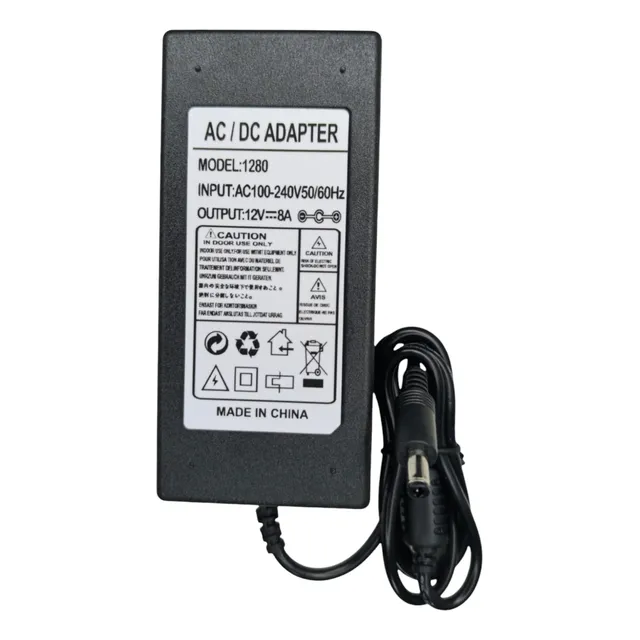 Adaptador De Corriente 12v 8a, Fuente Transformador