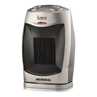 Aquecedor De Ar Mondial Termo CerĂąmica 1500w Inverno Prata Cor Cinza 127v Aquecedor De Ar Mondial Termo CerĂąmica 1500w Inverno Prata Cor Cinza 127v