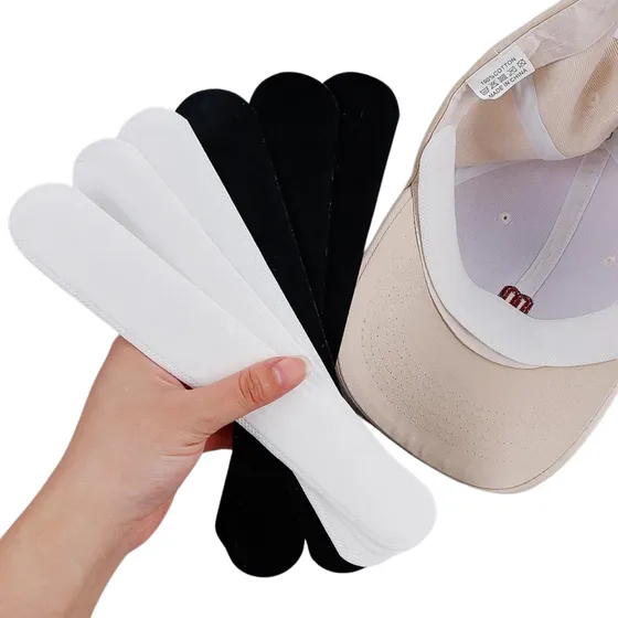 10 Pzs Banda De Sudor Adherible Para Gorra Cachucha Sombrero