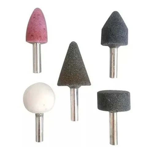 Piedra Set 5pcs Para Dremel 1/8  3mm Sertec