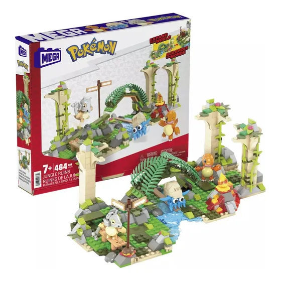 Set Mega Construx Pokemon Ruínas Olvidadas 464 Piezas