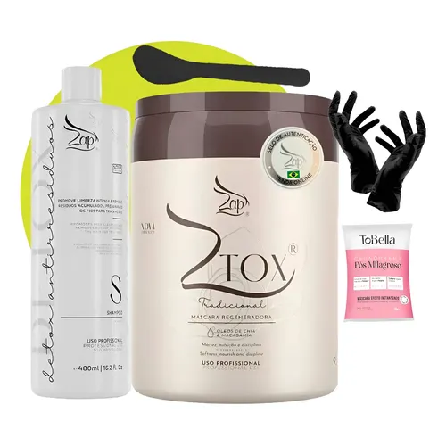 Zap Ztox Máscara Regeneradora 400g | MercadoLivre