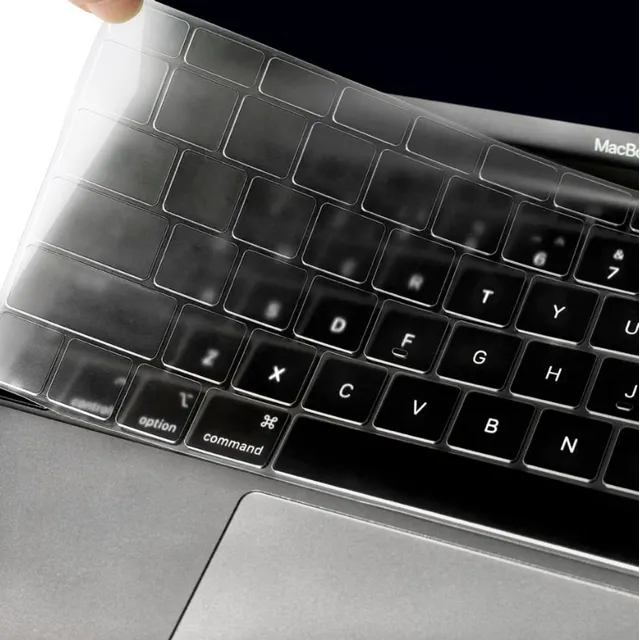 Protector Teclado Compatible Con Macbook Pro / Air Transpare