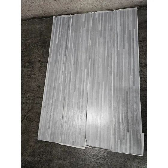 Liquidacion De Pisos Vinilicos Autoadhesivo 36unidades 5m2 Gris De Franjas Imitación Madera Gris De Franjas