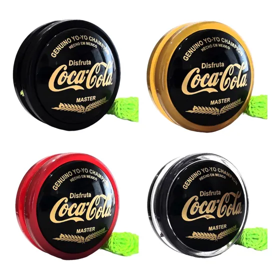 4 Yoyo ( Ioio, Yo-yo) Profissional México Coca Cola Master.