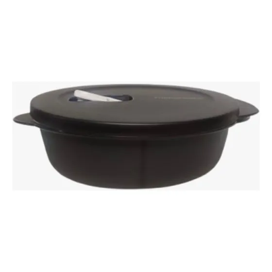 Tupperware Micro Flash Redondo Con Divisiones 825 Ml
