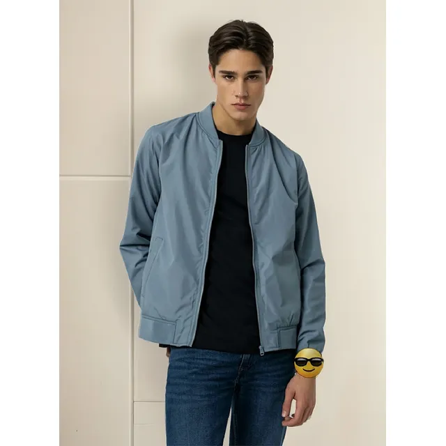 Casaca Hombre Zara Talla S Tipo Bomber Nuevo Poliester