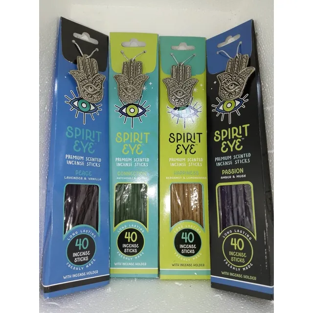Inciensos Varilla Spirit Eye Con Difusor