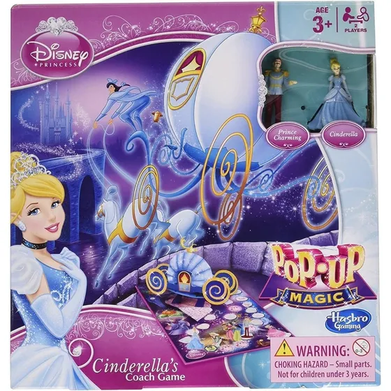 Juego Mesa Princesas Pop Up Cenicienta Carruaje Mágico