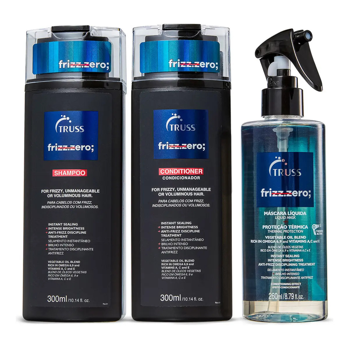 Kit Truss Frizz Zero (3 Produtos) Kit Truss Frizz Zero (3 Produtos)