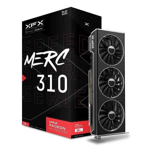 Xfx Rx 7900 Xtx 24gb Gddr6 Black Edition