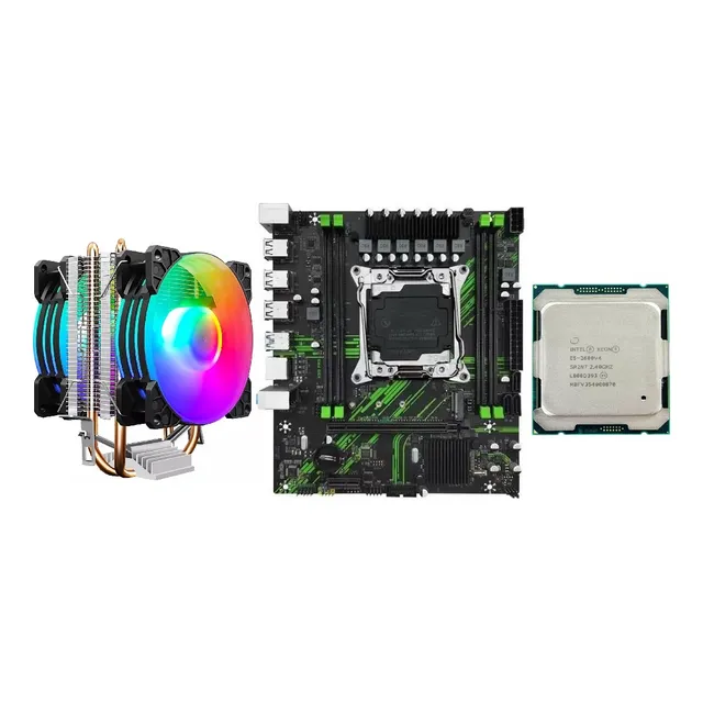 Placa Madre + 32gb Ddr4 + Intel Xeon E5-2680 V4 + Disipador