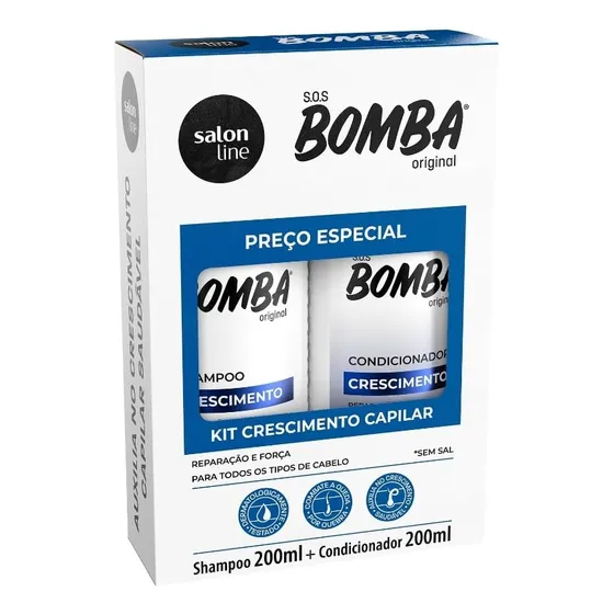 Bomba Salon Line Shampoo- Acondicionador