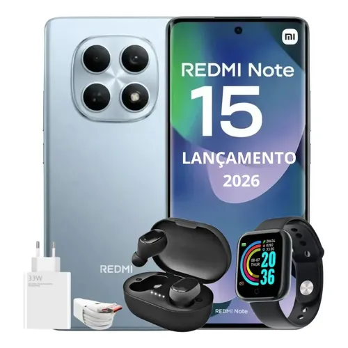 Xiaomi Redmi Note 13 5g Dual Sim 8gb 256gb Versão Global Cor Azul