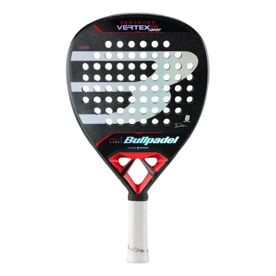 Paleta Padel Bullpadel Vertex 04 Comfort Dineno 2024 Color Negro/Rojo