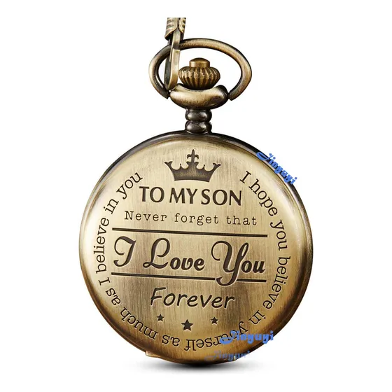 Reloj Grabado Amor De Padre A Hijo Para Regalos Especiales