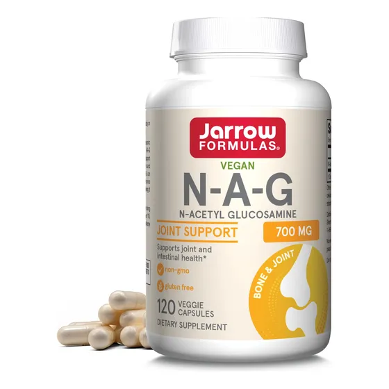 Suplemento Jarrow Formulas N-a-g 700 Mg 120 Cápsulas Vegetar