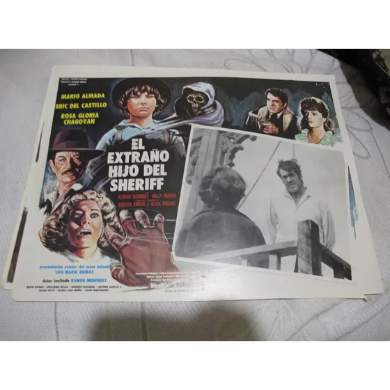 Cartel De Cine, El Extraño Hijo Del Sheriff, Mario Almada