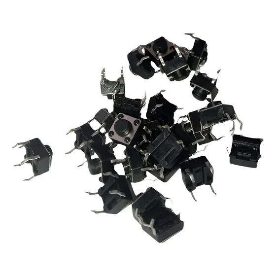 Push Button Microswitch 4 Pines Pack 100 Pzas