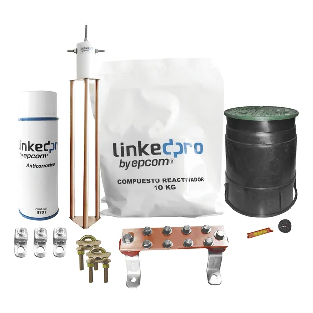 Kit De Puesta A Tierra Linkedpro, Para Protección De Hasta