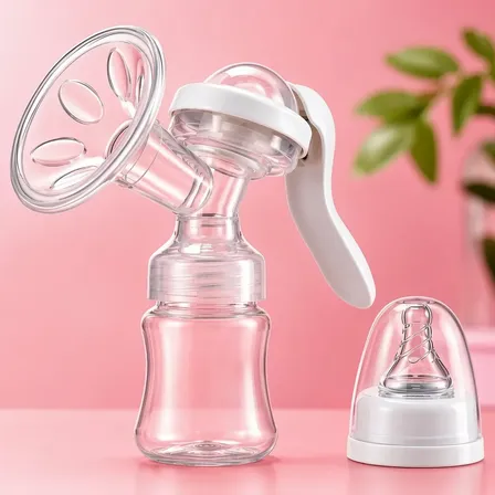 Bomba Manual Coletora Extratora De Leite Materno Portátil