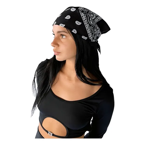 Bandana Pañuelo Pin Up Cuello Cabeza Vincha  Colores 48cm