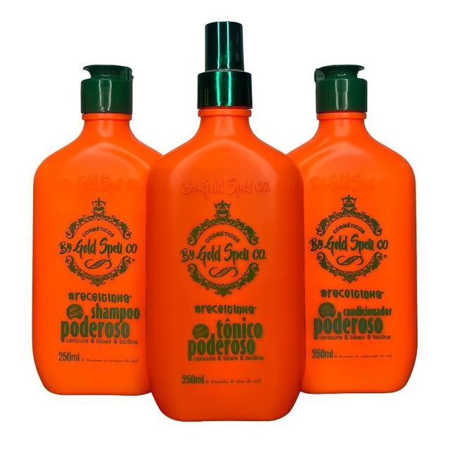 Promoção Combo Poderoso (shampoo+cond+tônico) Original Promoção Combo Poderoso (shampoo+cond+tônico) Original