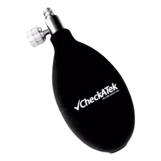 Perilla Con Valvula Para Baumanometro Color Negro