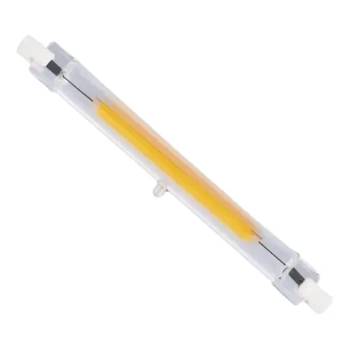 Lampara Led R7s Led Cob Cuarzo 118 Mm 10w Frio