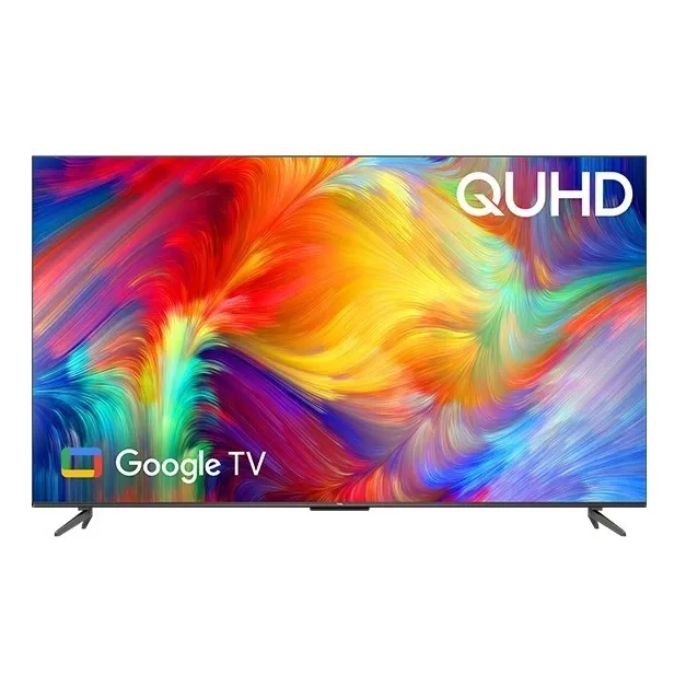Smart TV de 65" TCL P735 Series 65P735 con pantalla LED 4K color chumbo metálico