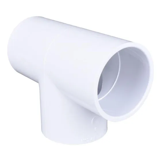 Tee Pvc 1 1/2 Pulgadas Cementar Cedula 40 Paq. 10 Color Blanco