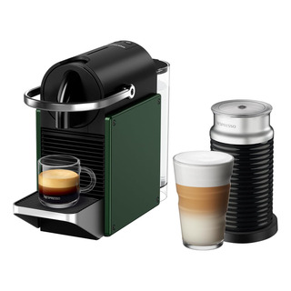 Nespresso Cafetera Pixie, Color Verde, Combo Con Espumador . Nespresso Cafetera Pixie, Color Verde, Combo Con Espumador .