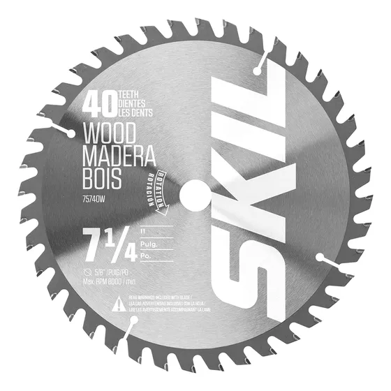 Skil 75740w S Circular Con Punta De Carburo De 7 1/4 Pulgada