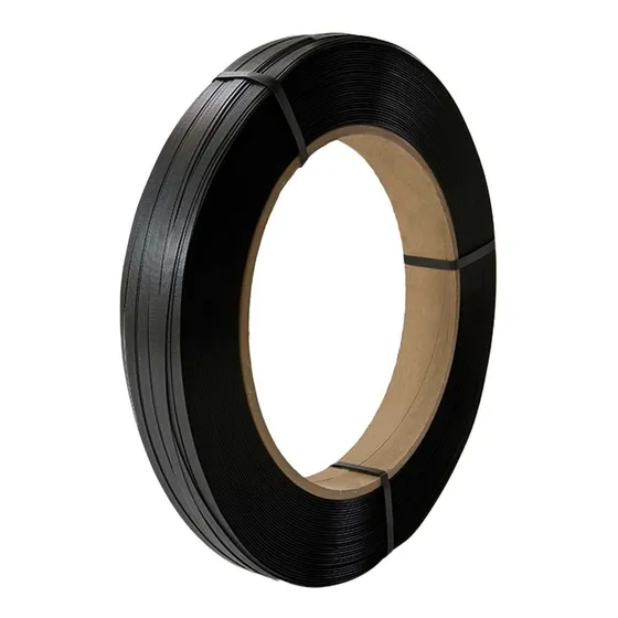 Rollo Fleje De Plástico Polipropileno 1/2  Negro Uso Manual