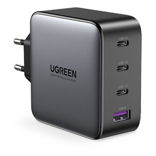 Carregador Rápido Ugreen Ganx Usb 100w 4 Em 1 Carregador Rápido Ugreen Ganx Usb 100w 4 Em 1