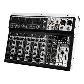 Mezclador De Audio De 6 Canales Para Grabación De Estudio Mezclador De Audio De 6 Canales Para Grabación De Estudio