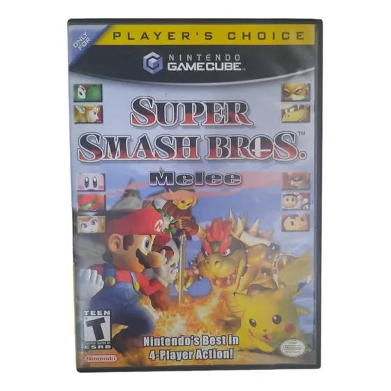 Super Smash Bros - Melee - Usado - Original - Gamecube