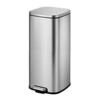 Cesto Rectangular Métalico Con Pedal Cap. 30 L Cesto Rectangular Métalico Con Pedal Cap. 30 L