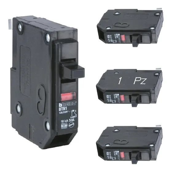 Pastilla Interruptor Termomagnético 1 Polo Bticino 50 Amp