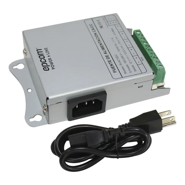 Fuente De Poder Metálica 12 O 13.5 O 15 Vcc 4 A / 4 Camaras