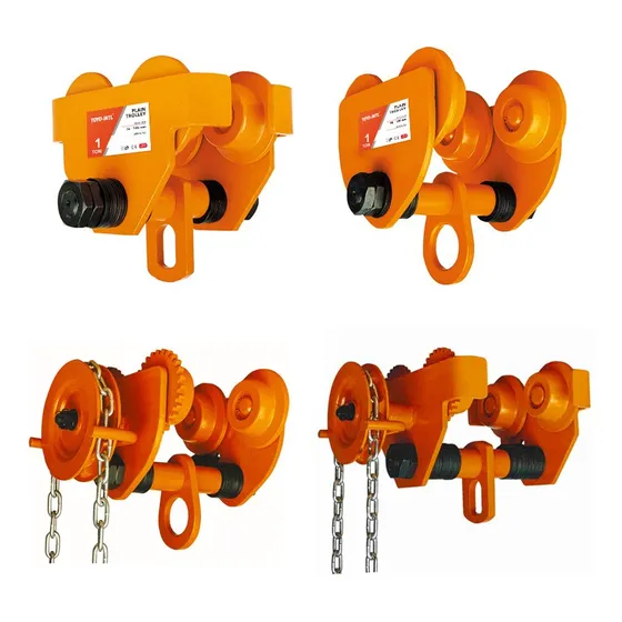 Trolley Hoist Carga Para Vigas Ajustable Carga 1 Ton/2200lb