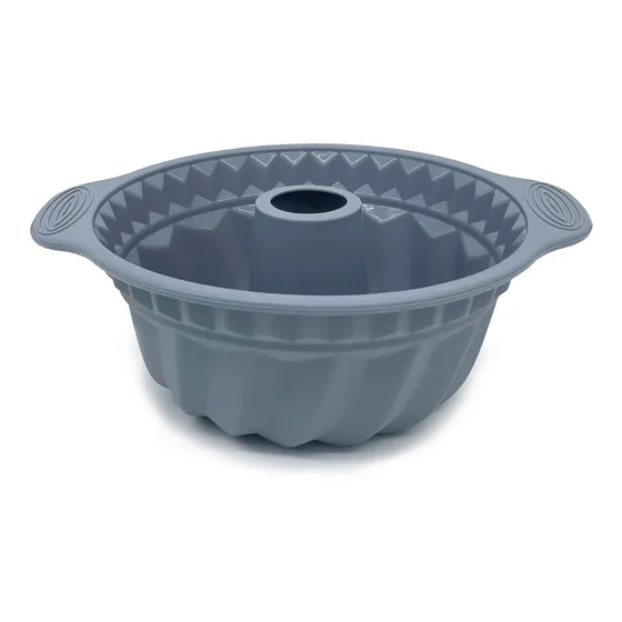 10  Silicone Bundt Cake Pan Non-stick With Handle Home
