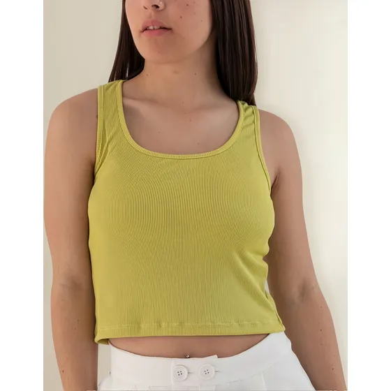 Musculosa Nano De  Morley Lisa Basic #l2479