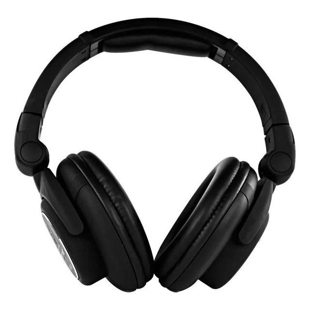 Auriculares Behringer Hpx6000 Profesionales Negros + Funda Negro
