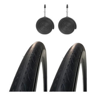 Kit 2 Llantas Bicicleta De Ruta Alambre R700 + 2 Camaras V/f Kit 2 Llantas Bicicleta De Ruta Alambre R700 + 2 Camaras V/f