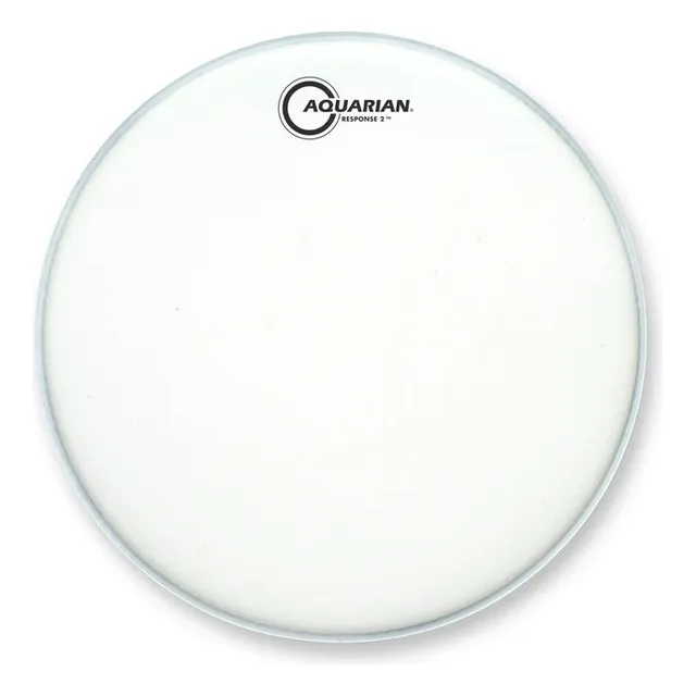 Parche Aquarian 2 Tm 12 Doble Capa Aceite Textura Blanco