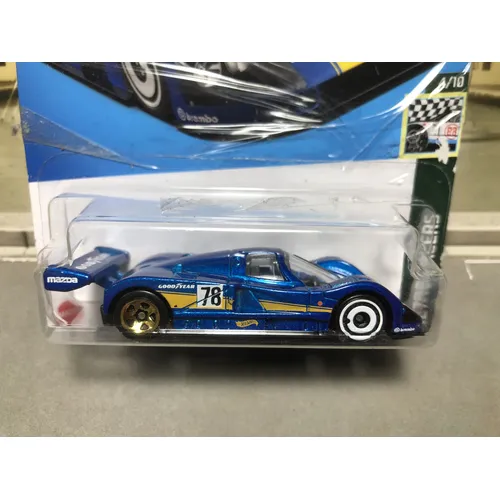 Pop Race Mazda 787b 1991 24h Le Mans Vencedor 1:64 Laranja