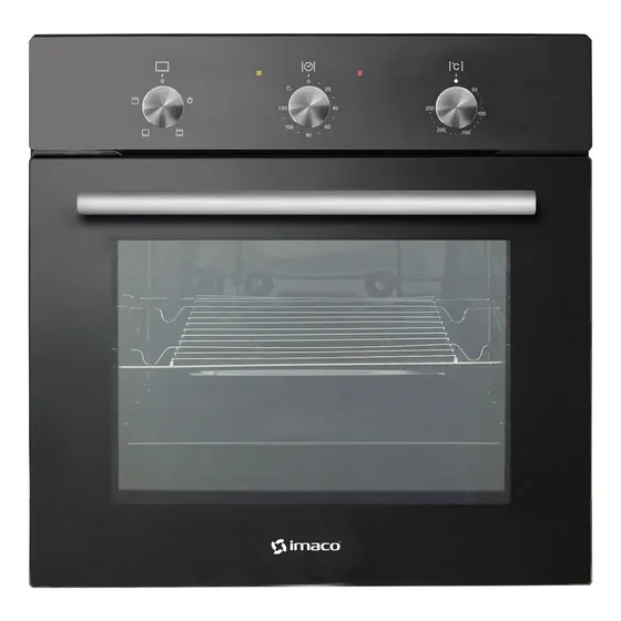 Horno Empotrable Eléctrico 65 Lt Hee6512 Imaco Negro | Cuotas sin interés
